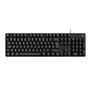 Logitech G G413 SE - Clavier gaming mécanique filaire AZERTY, rétroéclairé, anti-ghosting, format complet, noir avec châssis aluminium, compatible Windows et macOS