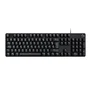Logitech G G413 SE - Clavier gaming mécanique filaire AZERTY, rétroéclairé, anti-ghosting, format complet, noir avec châssis aluminium, compatible Windows et macOS
