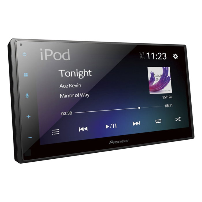 Pioneer SPH-DA160DAB Autoradio Multimédia 2 DIN, Écran 6,8 pouces, DAB+, Bluetooth, Apple CarPlay et Android Auto