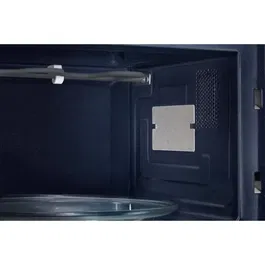 Samsung MG23K3513AK - Micro-ondes 23L avec Gril - Contrôle Électronique 800W - Cavité Céramique Émail Noir - Décon décongélation Quick Defrost