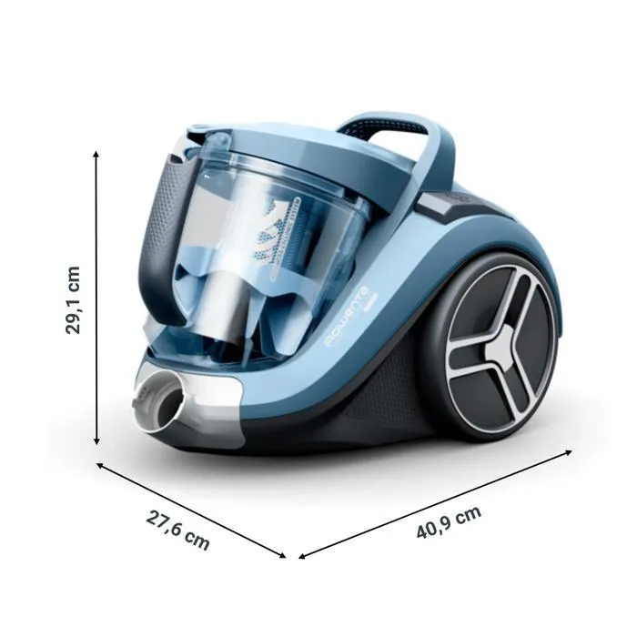Rowenta Aspirateur sans sac Compact Power XXL RO4B11EA, 900 W max, Haute filtration, 2,5 L Rowenta Aspirateur sans sac Compact Power XXL RO4B11EA, 900 W max, Haute filtration, 2,5 L
