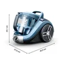 Rowenta Aspirateur sans sac Compact Power XXL RO4B11EA, 900 W max, Haute filtration, 2,5 L