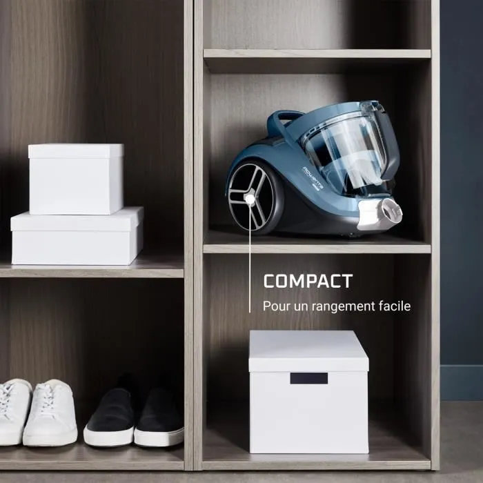 Rowenta Aspirateur sans sac Compact Power XXL RO4B11EA, 900 W max, Haute filtration, 2,5 L Rowenta Aspirateur sans sac Compact Power XXL RO4B11EA, 900 W max, Haute filtration, 2,5 L