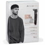 Babyliss T885E Tondeuse à barbe, Lames 34 mm en acier inoxydable, Noir et rose