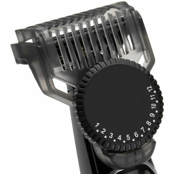 Babyliss T885E Tondeuse à barbe, Lames 34 mm en acier inoxydable, Noir et rose