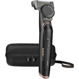 Babyliss T885E Tondeuse à barbe, Lames 34 mm en acier inoxydable, Noir et rose