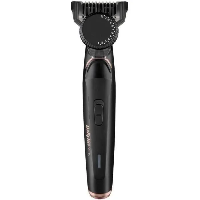 Babyliss T885E Tondeuse à Barbe - Lames en Acier Inoxydable 34 mm - 24 Hauteurs de Coupe (0.5-12 mm) - Autonomie 60 min - Livrée avec Trousse Babyliss T885E Tondeuse à Barbe - Lames en Acier Inoxydable 34 mm - 24 Hauteurs de Coupe (0.5-12 mm) - Autonomie 60 min - Livrée avec Trousse