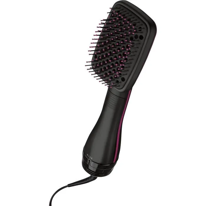 Revlon RVDR5212E3 Brosse Sèche-Lissante Salon One-Step - Sèche-cheveux et lissage, réglage de température, picots démêlants, garantie 2 ans
