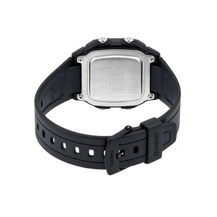 Casio W800H1AVES - Montre Homme Quartz Digital en Résine - Chronographe - Étanche 10 ATM (100 m) - Pour Sport et Activités Aquatiques