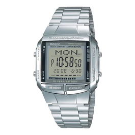 Montre Homme Casio DATABANK Argenté