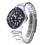 Casio Montre Analogique Homme avec Affichage de la Date et Jour, Aiguilles Luminova, Cadran Bleu, Réf. F-108