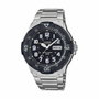 Casio Montre MRW200HD1BVEF Noir et Argenté