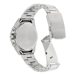 Casio EDIFICE Montre Homme en Acier Inoxydable, Mouvement Quartz, Verre Minéral, Étanche 10 ATM