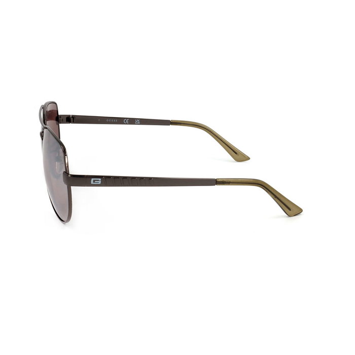 Guess Gafas GF0215 Lunettes de Soleil Homme Aviateur Métal 60-13-135 mm UV400