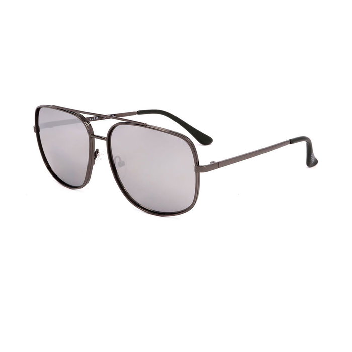 Guess GF0207-08C Lunettes de soleil Homme Métal Gris