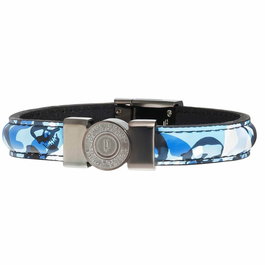 Bracelet Homme Police PJ25556BLU03L Cuir 21 cm