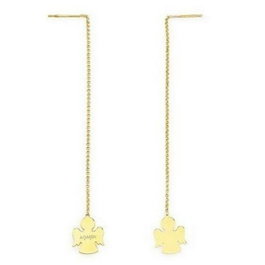 Boucles d´oreilles Femme Amen ANGELI GOLD Argent 925