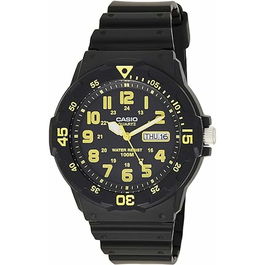 Montre Homme Casio DIVER 100M Jaune Noir (Ø 44,5 mm)