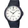 Casio Montre mixte MW-240-7EVEF, boitier et bracelet en resine noir, mouvement quartz, etancheite 5 Atm, design classique