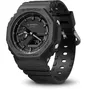 Casio G-Shock GA-2100-1A1ER CasiOak Montre Homme Résistante aux Chocs Multifonctions Noir Chronographe Affichage Double