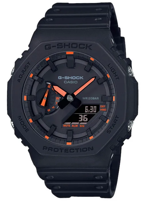 Casio G-Shock Montre Résine Noir et Rouge