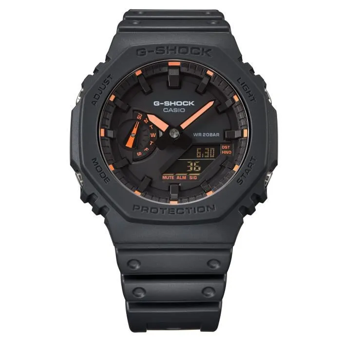 Casio G-Shock Montre Résine Noir et Rouge