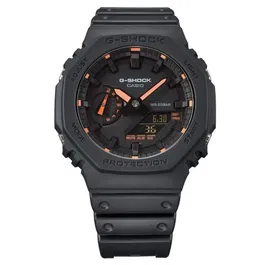 Casio G-Shock Montre Résine Noir et Rouge
