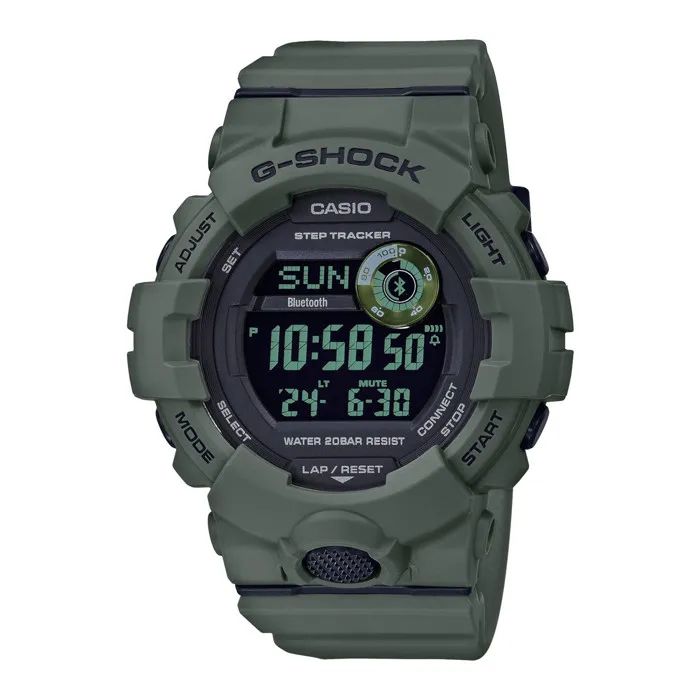 Casio Montre G-Shock GBD-800UC-3ER 49mm pour Homme avec Bluetooth, Cadran LCD Kaki/Noir, Fonctions Date et Heure Casio Montre G-Shock GBD-800UC-3ER 49mm pour Homme avec Bluetooth, Cadran LCD Kaki/Noir, Fonctions Date et Heure