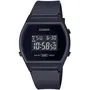 Casio - Montre Femme Digitale Quartz Noir - Etanchéité 5 Atm - Chronographe, Alarme, Calendrier - Bracelet Plastique 19 cm