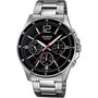 Montre Homme Casio MTP1374D1AVDF Noir Argenté (Ø 35 mm) (Ø 47 mm)