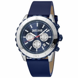 Just Cavalli JC1G214L0045 Montre Analogique Homme Bleu
