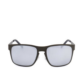 Guess Factory GF0197 Lunettes de soleil homme monture métallique géométrique verres 55 mm UV400