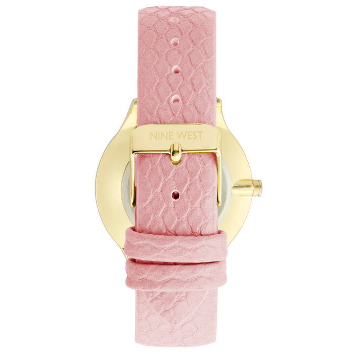 Nine West NW-2560SVPK Montre Analogique Dorée et Rose Nine West NW-2560SVPK Montre Analogique Dorée et Rose