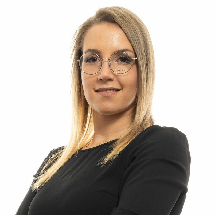 Monture de Lunettes Unisexe Roxy ERJEG0303449S Gris Ø 49 mm