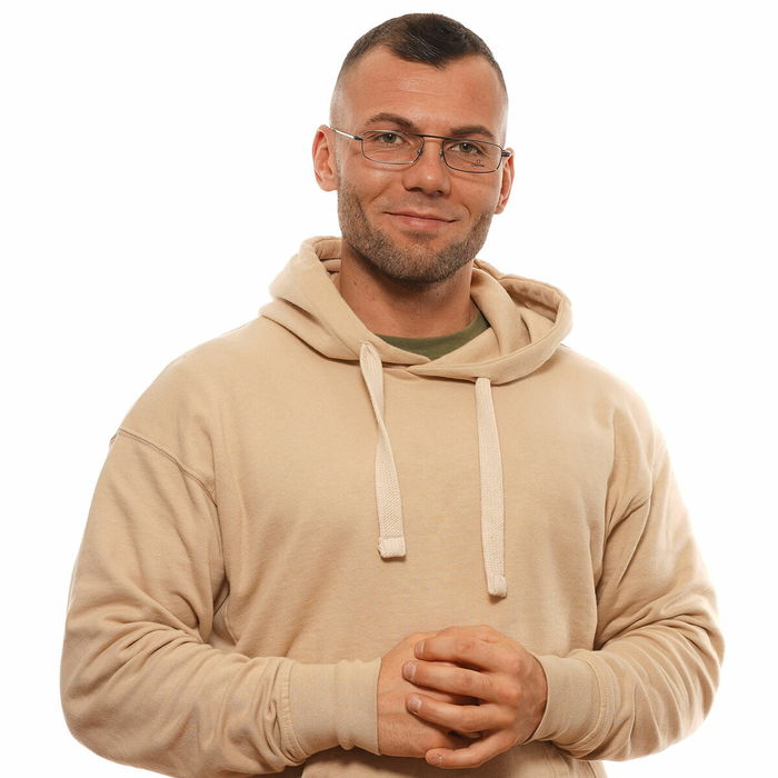 Monture de Lunettes Homme Omega OM5011-54008 Gris ø 54 mm