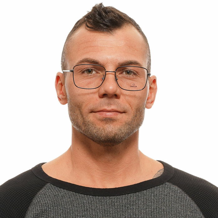 Monture de Lunettes Homme Omega OM5035D57008 Gris ø 57 mm