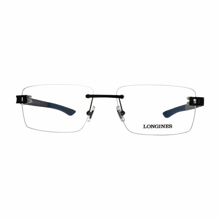 Monture de Lunettes Homme Longines LG5006-H-55002 Noir Ø 55 mm