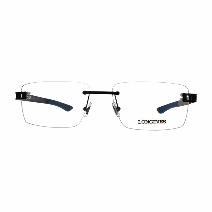 Monture de Lunettes Homme Longines LG5006-H-55002 Noir Ø 55 mm