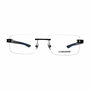 Monture de Lunettes Homme Longines LG5006-H-55002 Noir Ø 55 mm