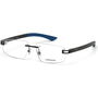 Monture de Lunettes Homme Longines LG5007H56002 Noir ø 56 mm