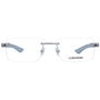 Monture de Lunettes Homme Longines LG5006H55014 Gris Ø 55 mm