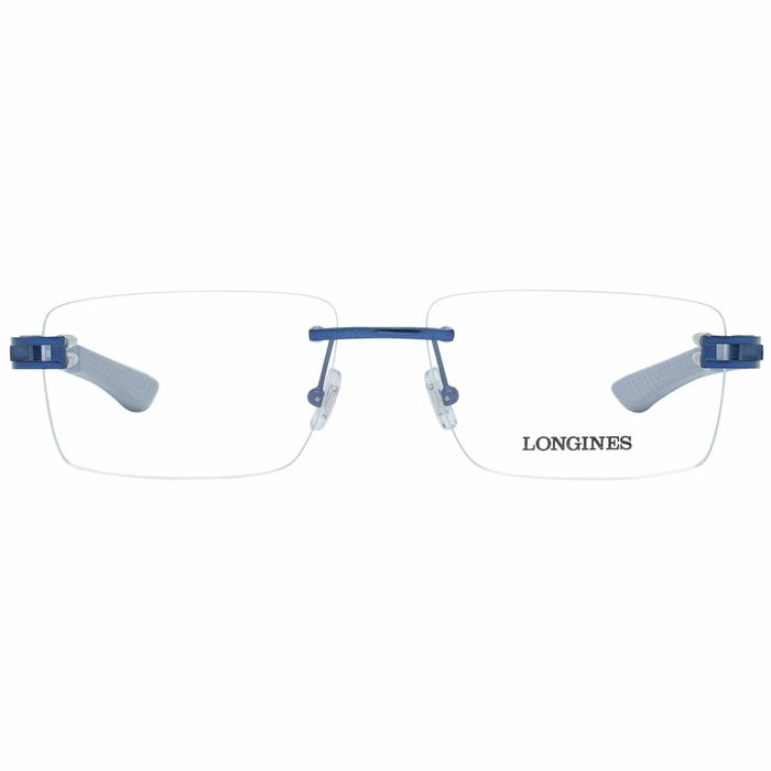 Monture de Lunettes Homme Longines LG5006H55090 Bleu Ø 55 mm