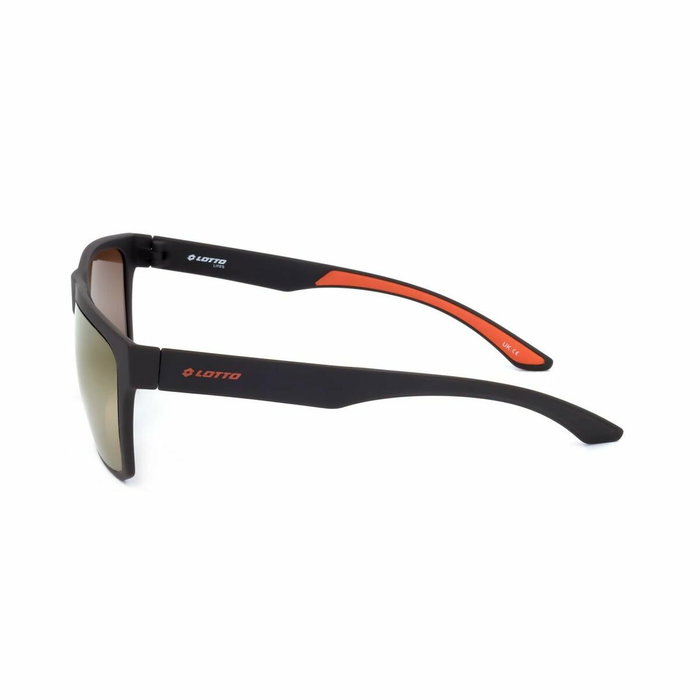 Lotto LS1003 Lunettes de soleil Unisexe Rectangulaire Noir