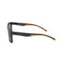 Lotto LS1007 Lunettes de soleil Unisexe Noir et Orange