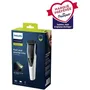 Philips BT3206/14 Tondeuse Corps & Barbe Série 3000 avec 10 Hauteurs de Coupe, Sabot Ajustable et Tête Lavable - 60 min Autonomie