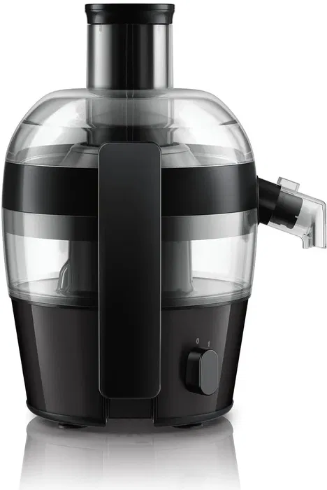 Philips HR1832/00 Centrifugeuse 500 W 1.5 L Noir - Extraction Haute Vitesse, Design Compact et Nettoyage Rapide en 1 Min