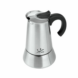 Cafetière Italienne JATA Acier Métal Acier inoxydable 6 Tasses