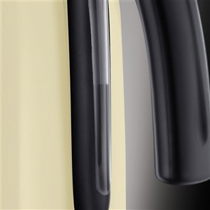 Russell Hobbs 20415-70 Bouilloire électrique Colours Plus+ 1.7 L crème avec fonction ébullition rapide (1 tasse en 50 s) et bec verseur anti-gouttes