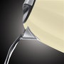 Russell Hobbs 20415-70 Bouilloire électrique Colours Plus+ 1.7 L crème avec fonction ébullition rapide (1 tasse en 50 s) et bec verseur anti-gouttes