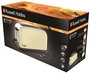 Russell Hobbs 21395-56 Tostador à fentes longues Classic Cream - Toasteur à réglage de cuisson, fonction pain surgelé et tiroir à miettes extractible